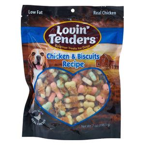 Lovin' Tenders Chicken and Biscuits Recipe Dog Treats  Specialty Products